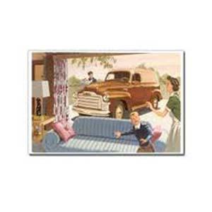 1954 Exterior Paint Gallon Cocoa Brown Acrylic Enamel Chevy and GMC Pickup and Big Truck