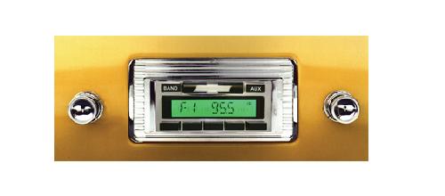1947-1953 Radio AM-FM Fits in Dash without Cutting Chevrolet Pickup Truck