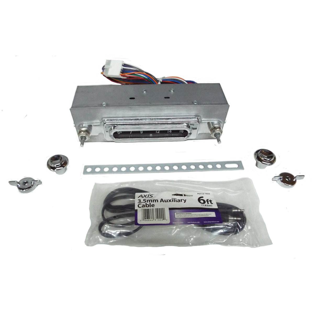 1954-Early 1955 Radio AM-FM 12 Volt Unit Less Antenna Chevrolet Pickup Truck