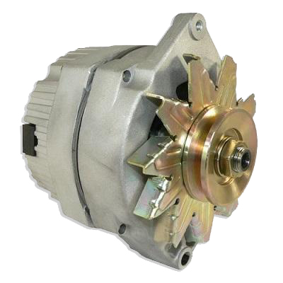 1953-1954 Alternator 6 Volt (Negative Ground) Chevrolet Pickup and Big Truck. With 3/8 Narrow Crankshaft Pulley.