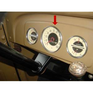1936 Speedometer Rebuilt 7/8 Rear Shaft Square End Type Cable Chevrolet and GMC Pickup and Big Truck