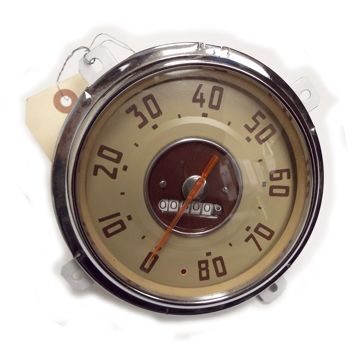 Speedometer47 1947 Speedometer Rebuilt 80 MPH 4 3/4 Between Lower Tab GMC Pickup Truck