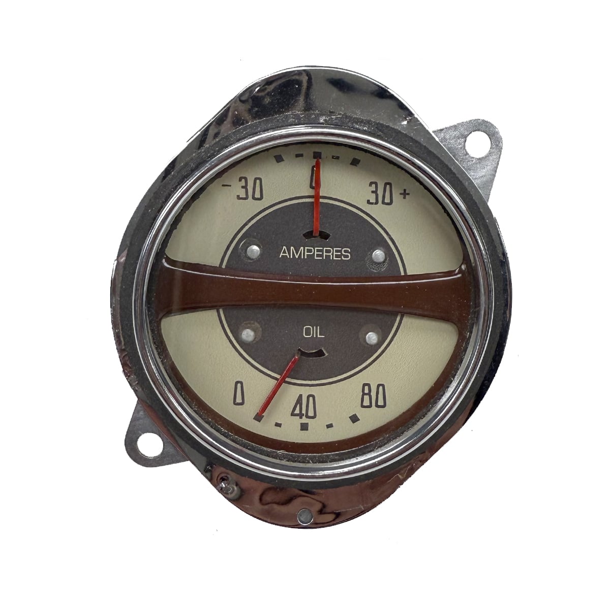 1936-1939 Gauge Cluster Rebuilt Amp and Oil GMC Pickup Truck