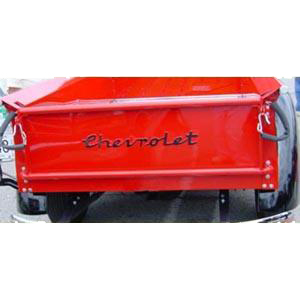 Tailgate Script 1940 Tailgate Stepside with Large Roll/Raised Rolling Script with Ends ...