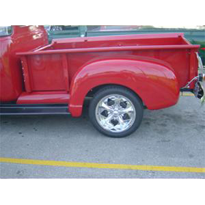 1940-1953 Bedside 1/2 Long Bed 3/4 Ton Left with Stake Pockets and Strip Chevrolet and GMC Pickup Truck