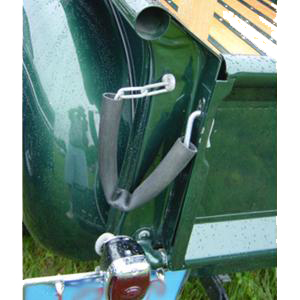 1932-1972 Stepside Tailgate Black Chain Covers Chevrolet and GMC Pickup Truck