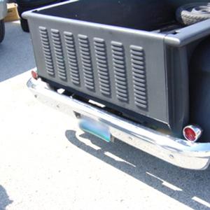 1954-1972 Stepside Tailgate Cover with Louvers Chevrolet and GMC Pickup Truck
