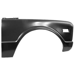 1968-1972 Metal Front Fender Right Chevrolet and GMC Pickup Truck