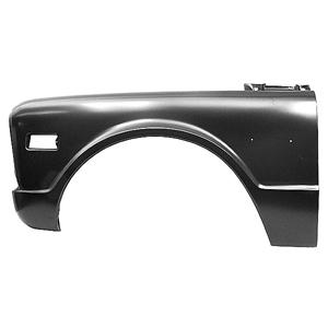 1969-1972 Front Metal Fender Left Chevrolet Pickup Truck