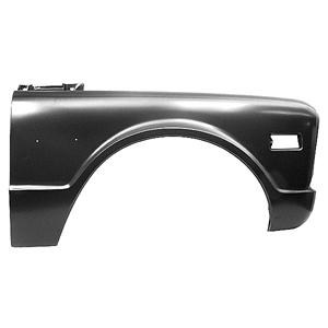 1969-1972 Front Metal Fender Right Chevrolet Pickup Truck