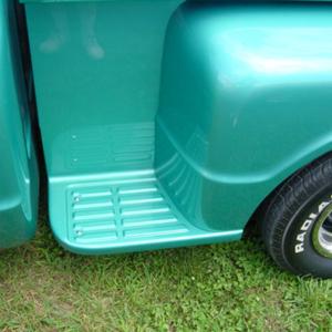 1967-1972 Running Board Steps Fiberglass Stepside Chevrolet and GMC Pickup Truck