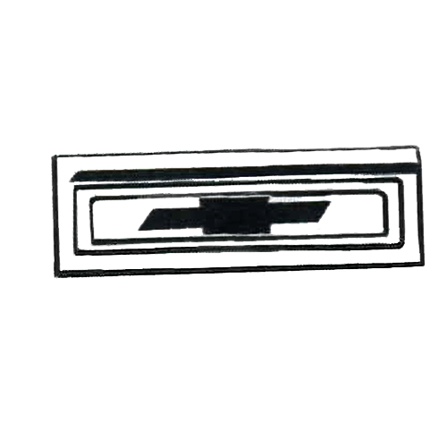 1954-1959 Stepside Bow-Tie Front Bed Panel Chevrolet Pickup Truck