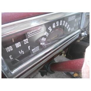 1940-1946 Glass Dash Panel 100 MPH Chevrolet Pickup Truck