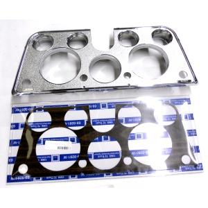 1969-1972 Gauge Cluster Housing Woodgrain With Chrome (SHOW QUALITY) Chevrolet and GMC Pickup Truck