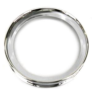 1954-Early 1955 Bezel for Speedometer and Gauge Cluster Chrome Blem sold as Second Chevrolet and GMC Pickup Truck
