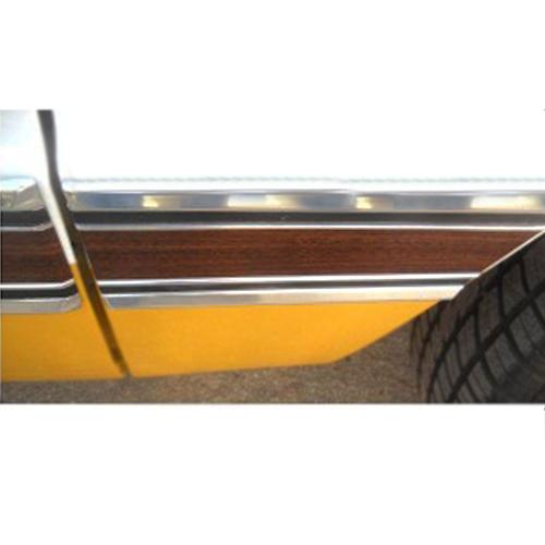 1969-1972 Front Fender Rear Molding with Wood Grain Insert Right Chevrolet and GMC Pickup Truck