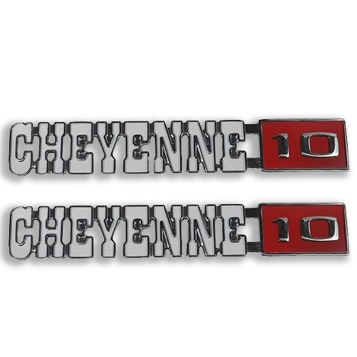 1971-1972 Fender Emblem Cheyenne 10 Front Chevrolet Pickup Truck