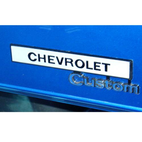 1969-1972 Glove Box Door Emblem Custom Chevrolet Pickup Truck