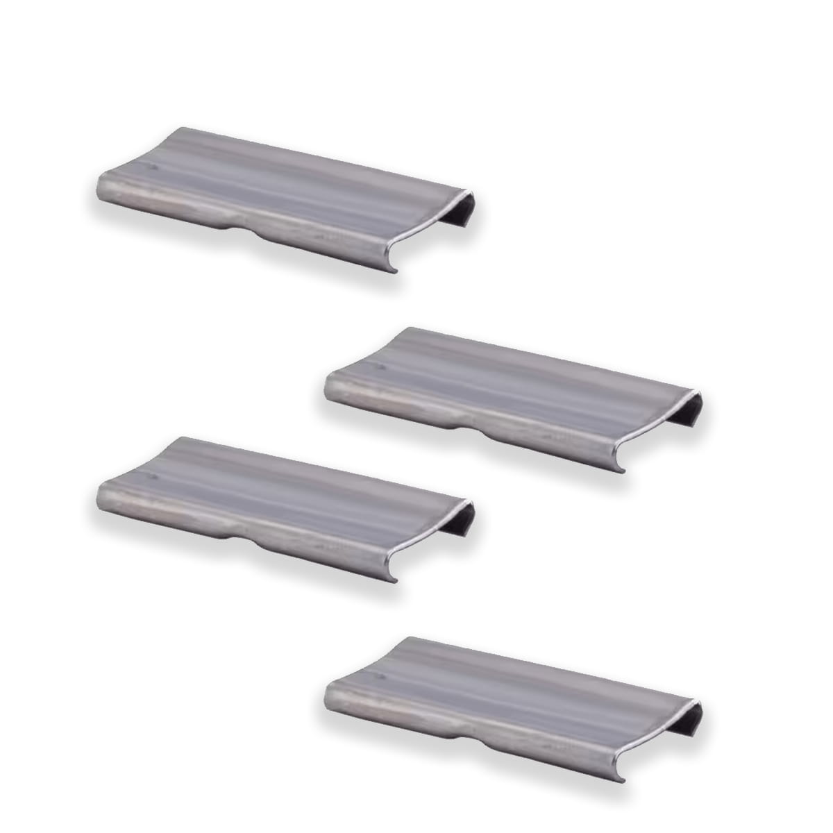 Late 1955-1959 Trim Clip Windshield Set Stainless Steel Connects The 4 Strips Chevrolet and GMC Pickup Truck