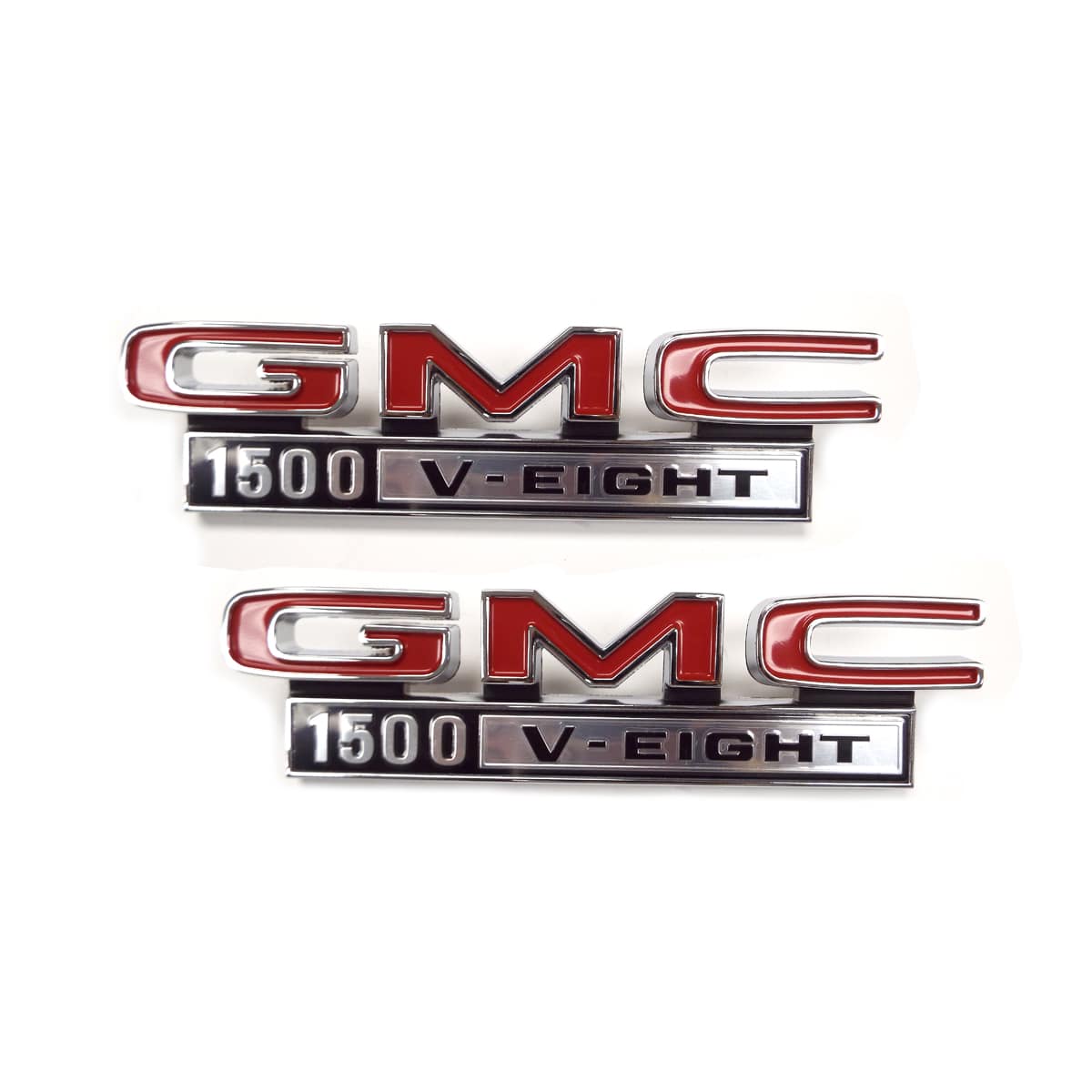 1969-1972 Front Fender Side Emblem V-8 GMC Pickup Truck