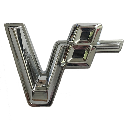 1958-1959 Front Fender V-8 Emblem GMC Pickup and Big Truck