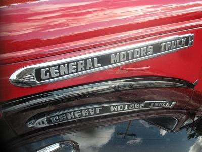 1938-1946 Hood Side Trim GMC Pickup And Big Truck