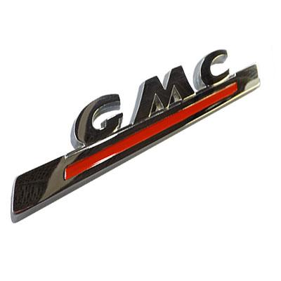 1947-Early 1955 Hood Side Emblem Chrome GMC Pickup Truck