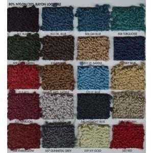 1967-1972 Carpeting Cab Body Style Colored Loop Pile Material Chevrolet and GMC Pickup Truck