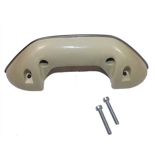 Brown Arm Rests With Pull Handles & Chrome Trim – Pair For 55-66 Chevy/GMC Pickup Trucks