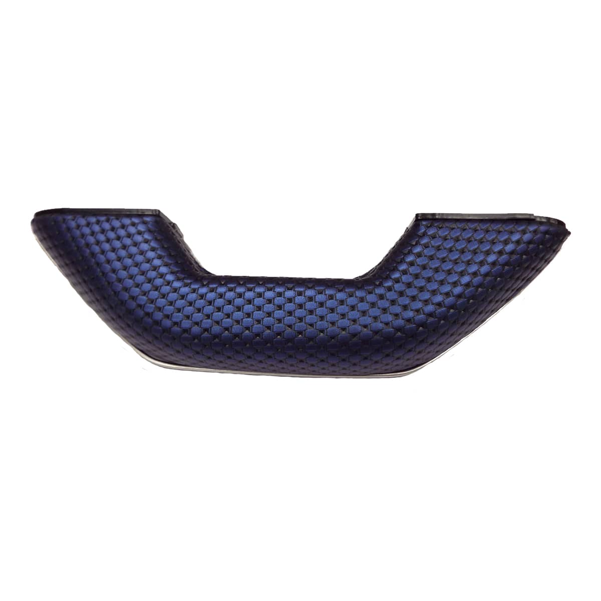 1955-58 Arm Rest Blue Basket Weave with Black Base GMC Suburban Carrier