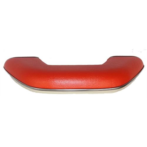 1955-1963 Red Vinyl Upholstery with Beige Base Arm Rest Chevrolet and GMC Pickup Truck