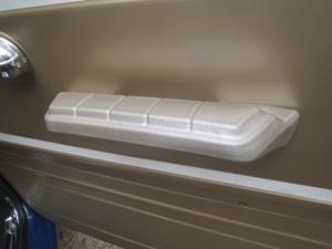 1964-1967 Dark Gray Arm Rest Chevrolet and GMC Pickup Truck