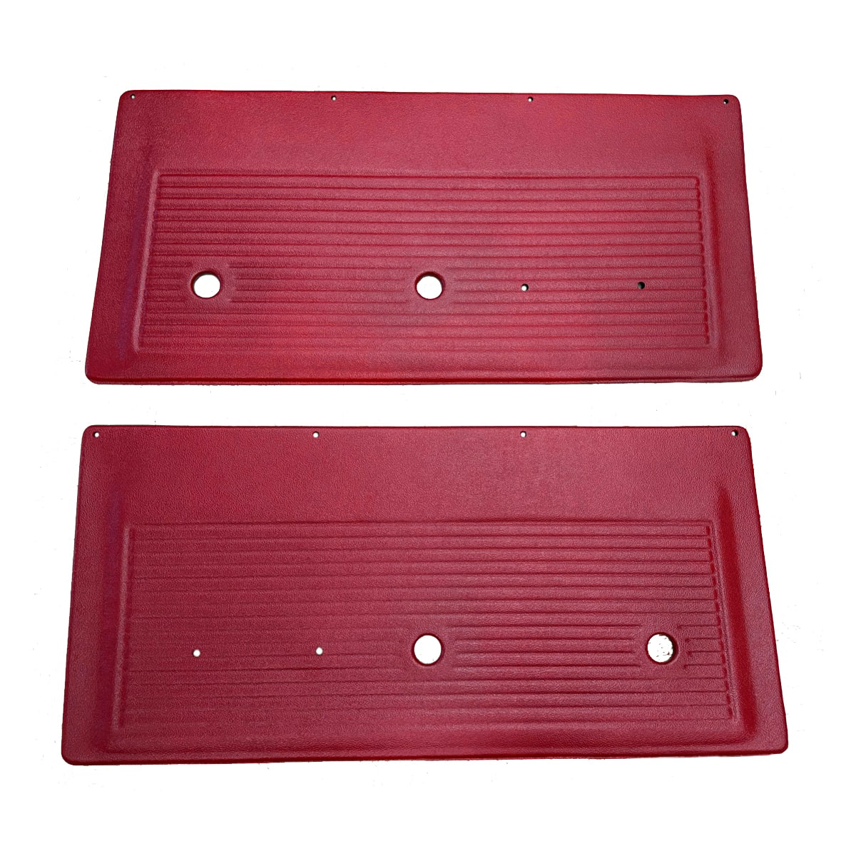1969-1971 Door Panels Standard Red Chevrolet and GMC Pickup Truck