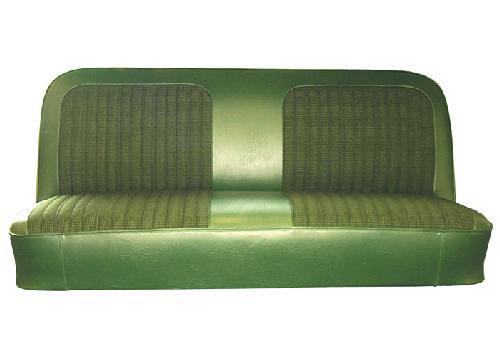 1971-1972 Seat Back and Bottom Kit Deluxe Bench Green Chevrolet and GMC Pickup Truck