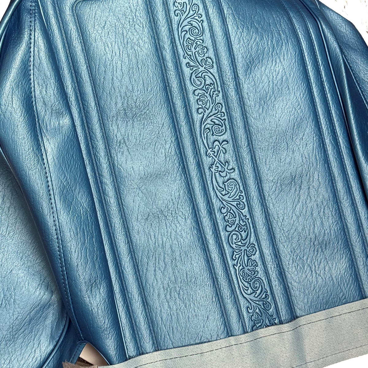 1969-1970 Seat Covers Chevrolet CST and GMC Super Custom Bucket Bright Blue Pickup Truck