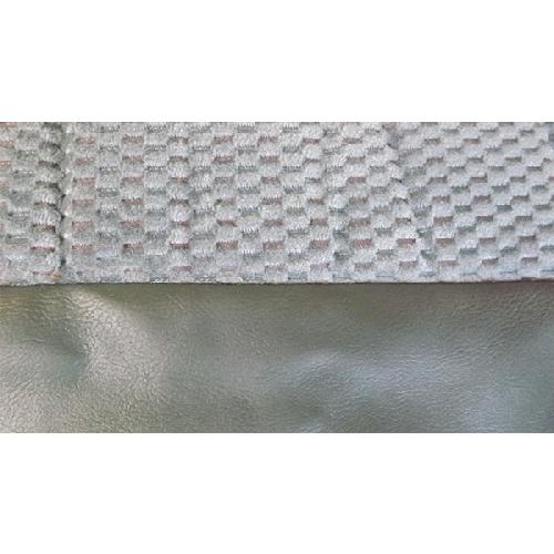 1955-1959 Light Gray Vinyl with Charcoal Insert Seat Kit Chevrolet and GMC Pickup and Big truck