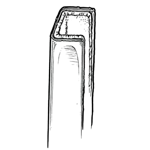 1951-Early 1955 Vertical Division Bar Channel Chevrolet and GMC Pickup Truck