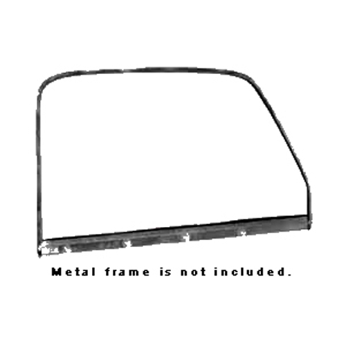 1947-1950 Side Window Glass Clear Chevrolet and GMC Pickup Truck