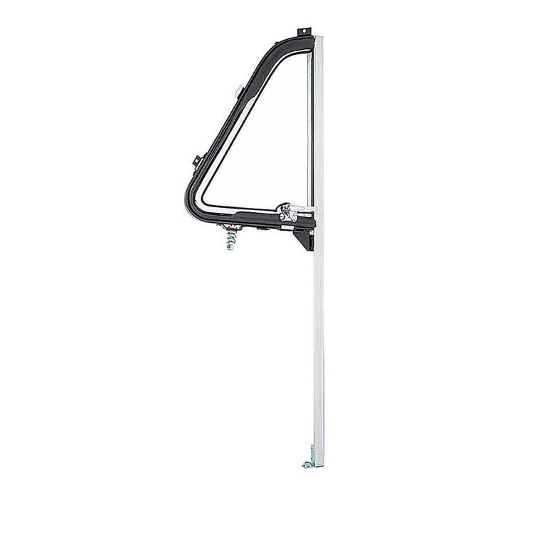 1951-1955 Wing Vent Assembly Chrome with Clear Glass right Chevrolet and GMC Pickup Truck