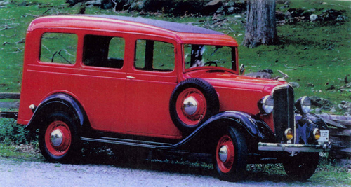 The First 1935 Suburban