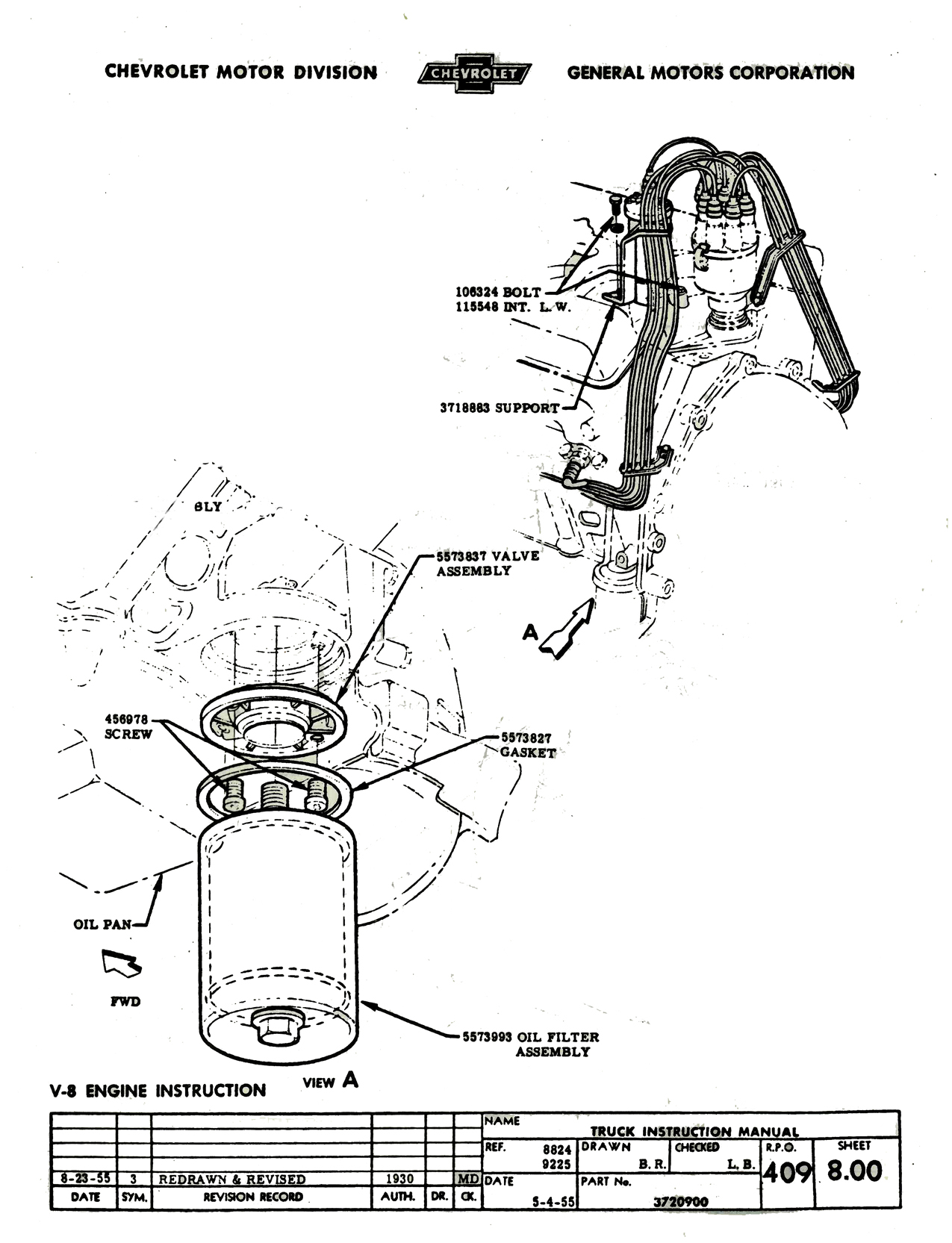 Chevy V-8 Engine Instruction