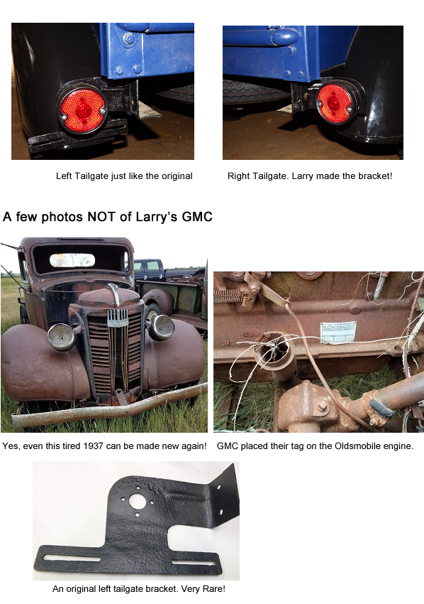 1937 Chevy Truck & 1937-40 GMC Truck Head Light Stand Pair – RG LGH 601